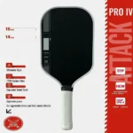 P-Pro IV Pickleball Paddle OEM Gen 4 TFP Foam Core T700 Carbon Fiber
